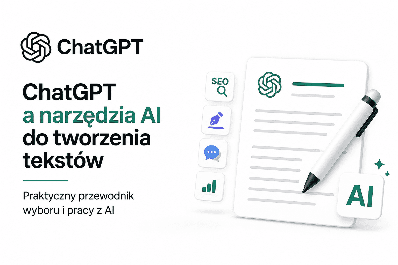 ChatGPT a narzędzia AI do tworzenia tekstów