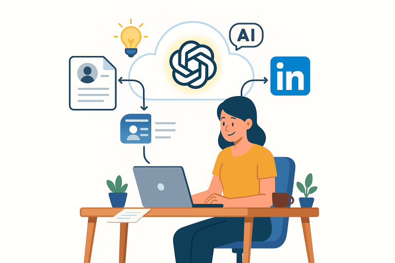 ChatGPT do tworzenia i optymalizacji CV oraz profilu LinkedIn