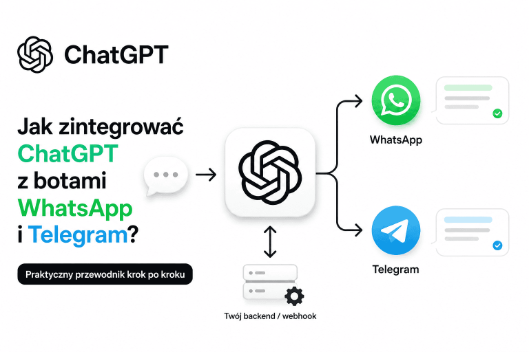 Jak zintegrować ChatGPT z botami WhatsApp i Telegram