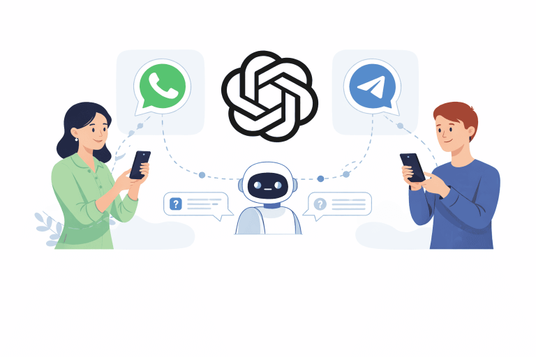 Jak zintegrować ChatGPT z botami WhatsApp i Telegram