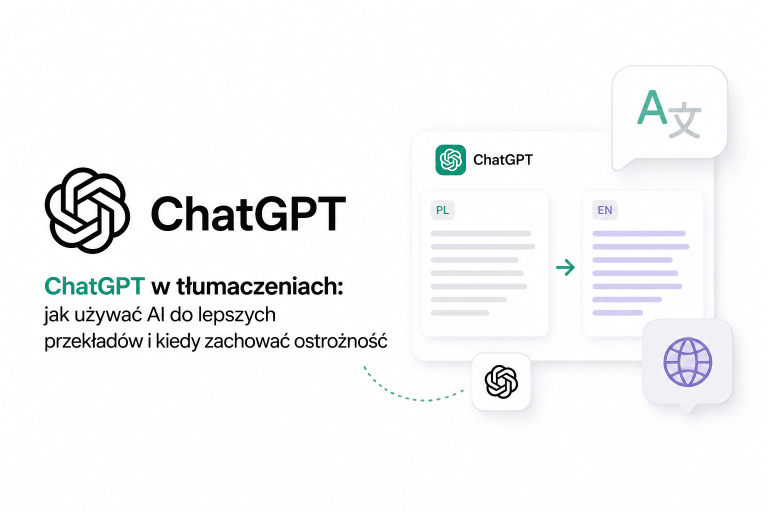 ChatGPT w tłumaczeniach